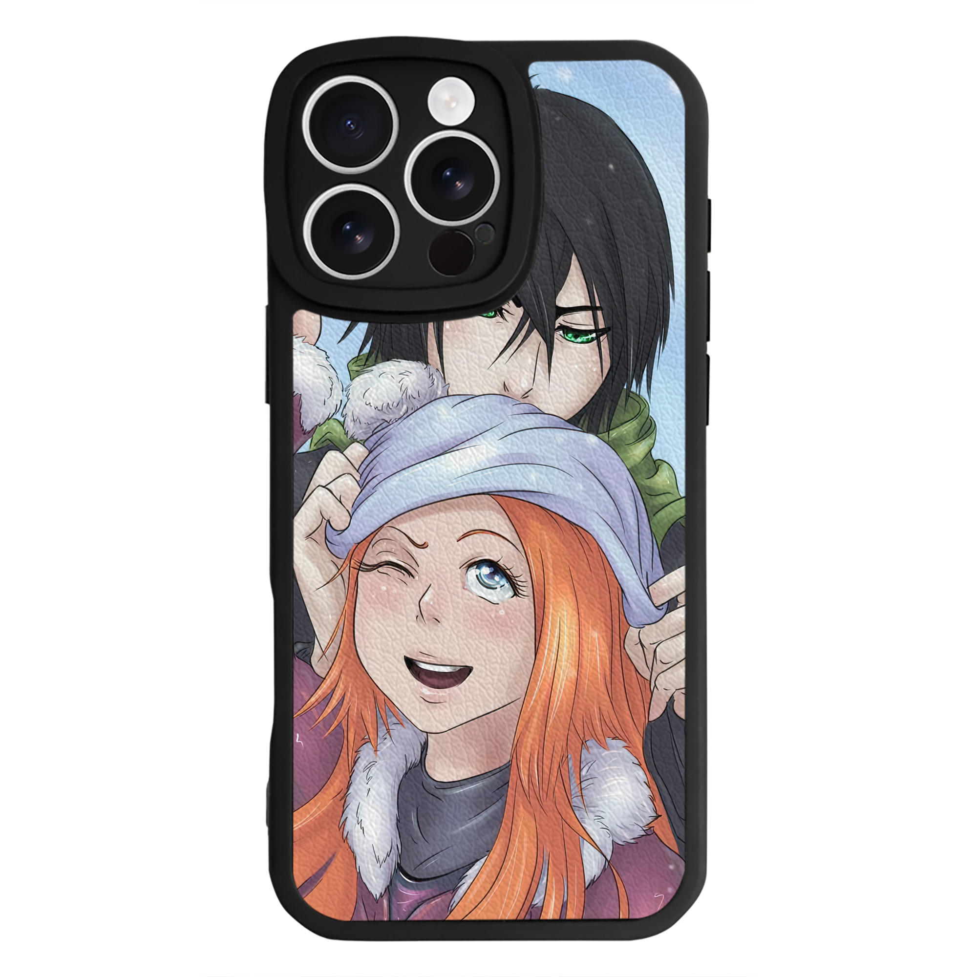 （画像用） ブリーチ BLEACH 【iPhone 16シリーズ対応】シリコンスマホケース（レザー調） 材質：シリコン